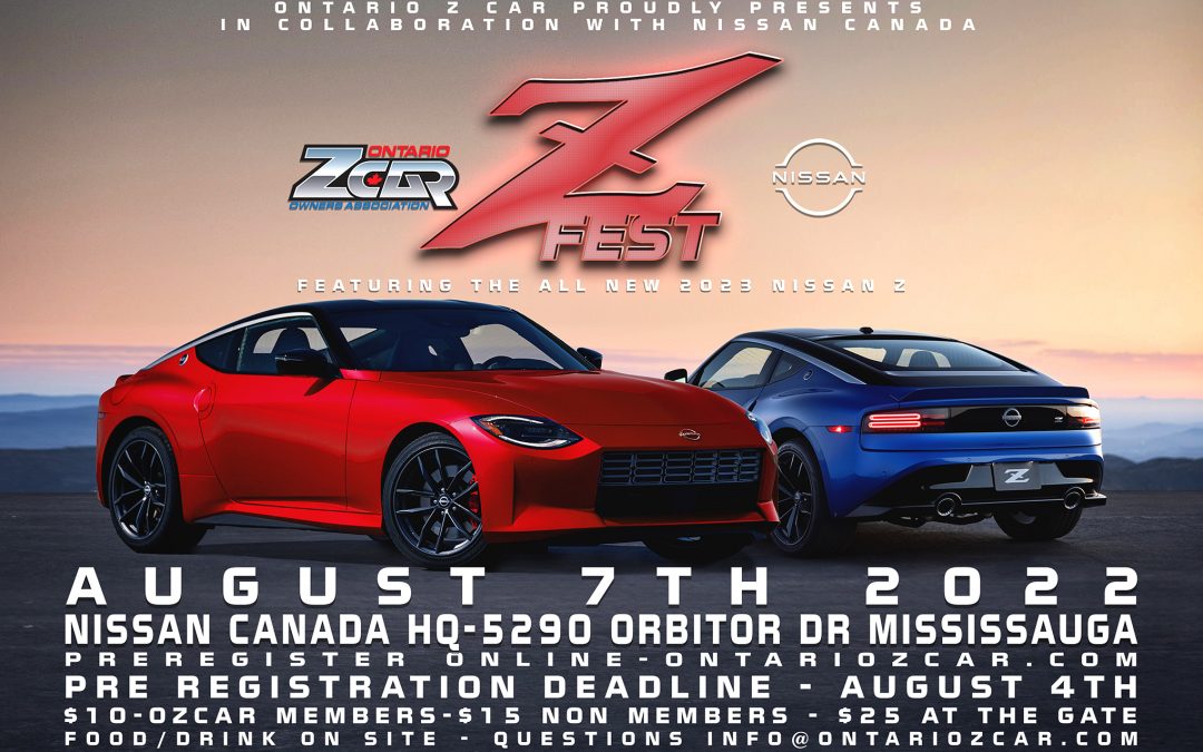 OZC 27th Annual Z-Fest on August 7