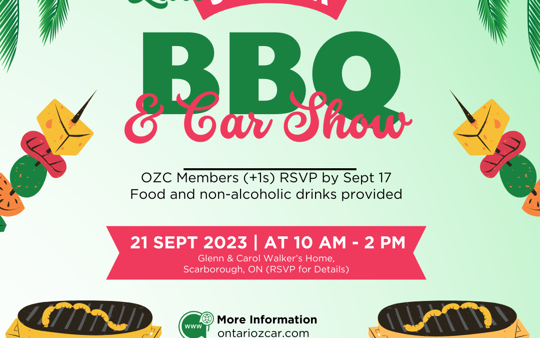 OZC Scarborough Cliffcrest Late Summer Car Show & BBQ